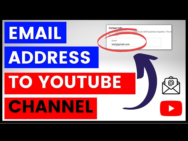 Video thumbnail for How To Add Email Address To A YouTube Channel? [in 2025]