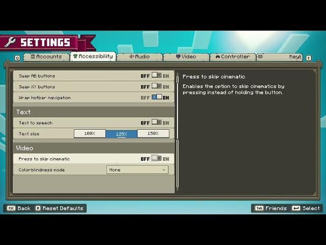 Video thumbnail for How To Enable & Disable Colorblind Mode In Minecraft Legends