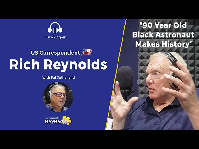 'Video thumbnail for 90 Yr Old Black Astronaut Finally in Space & Who Spoiled RUDY GIULIANI'S Birthday Party? | BayRadio'