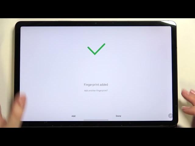 Video thumbnail for How to Add Fingerprint in SAMSUNG Galaxy Tab S8 – Find Fingerprint Settings