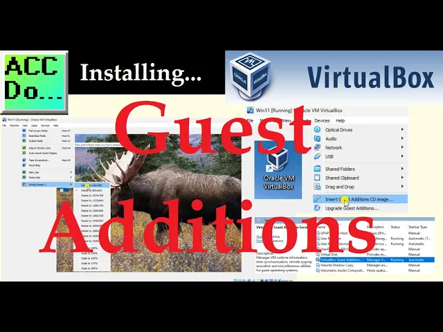 'Video thumbnail for Installing Guest Additions for Oracle VirtualBox'