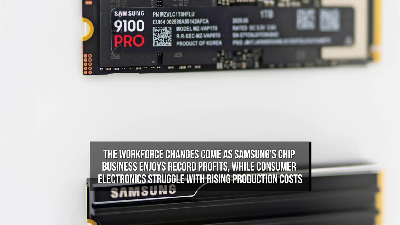 Video thumbnail for Samsung Cuts U.S. Jobs as Texas Headquarters Move Accelerates.