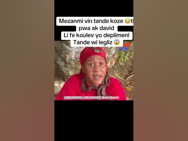 Video thumbnail for Mezanmi 😳😱vin tande koze 🇭🇹#haiti