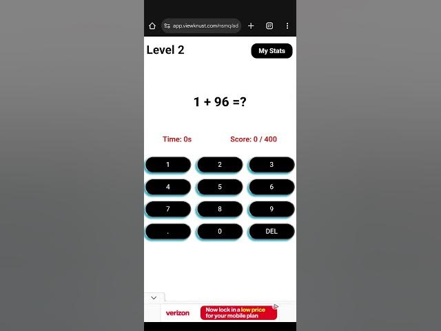 Video thumbnail for Level 2 Addition practice! How quick can you add?