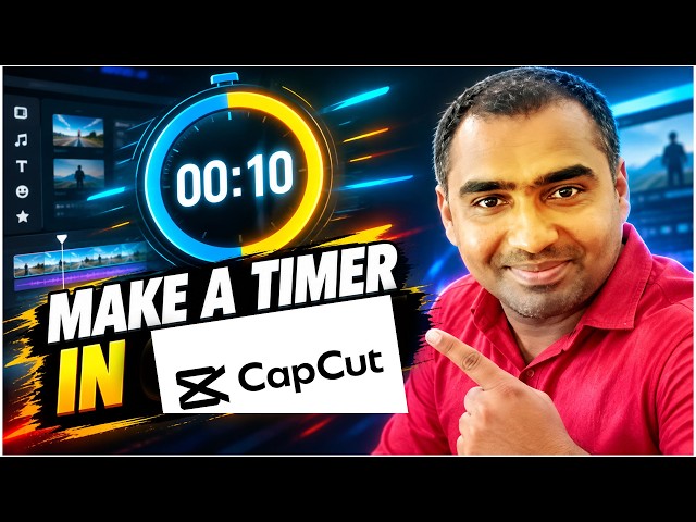 Video thumbnail for How to Make Timer in CapCut: Easy CapCut Timer Countdown Tutorial
