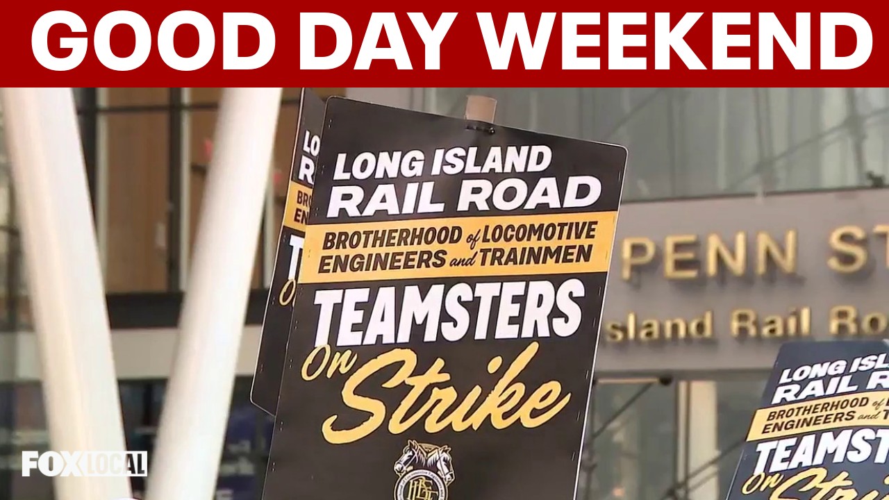 Video thumbnail for LIRR strike latest; RBC Brooklyn Half Marathon | Good Day Weekend