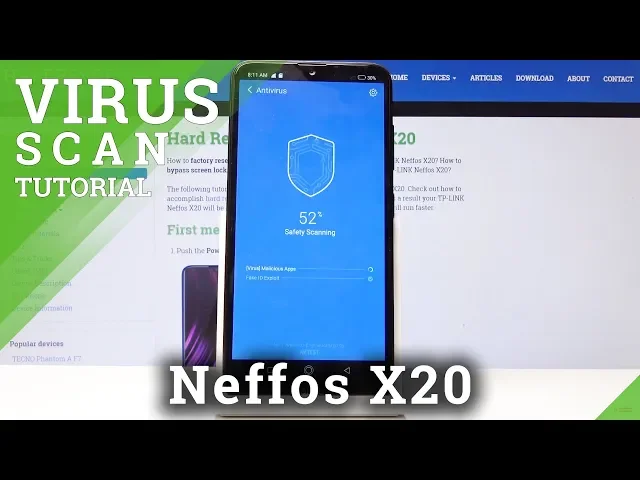 Video thumbnail for How to Perform Virus Scan in Neffos X20 - Detect Malware