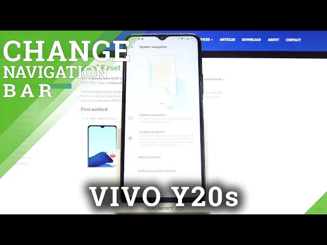 Video thumbnail for How to Change Navigation Bar in VIVO Y20s – Customize Navigation Bar