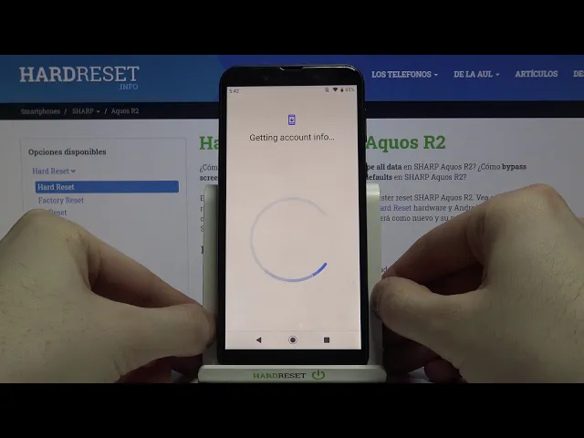 Video thumbnail for How to Add Google Account to SHARP Aquos R2 – Add Google User