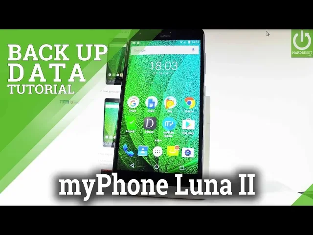 Video thumbnail for Back Up Data in myPhone Luna II - Allow Backup / Add Account