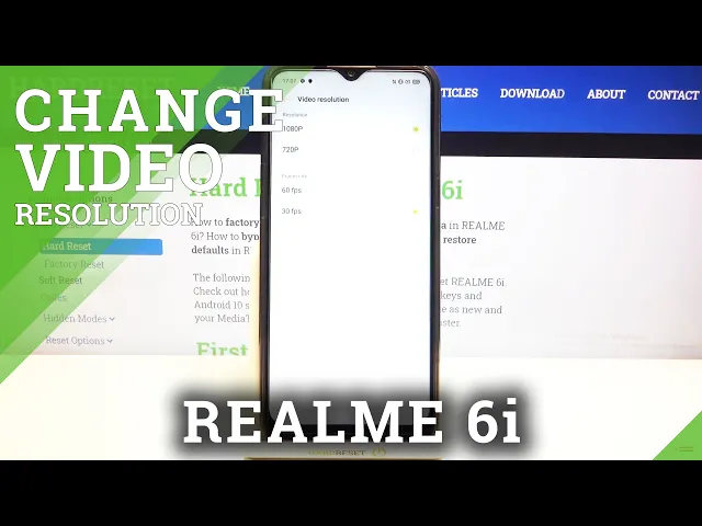 Video thumbnail for How to Change Video Resolution in REALME 6i – Set Up Video Resolution