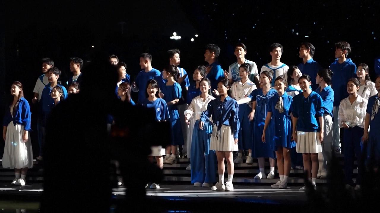 Video thumbnail for China: CMG completes recording of Mid-Autumn Festival gala.