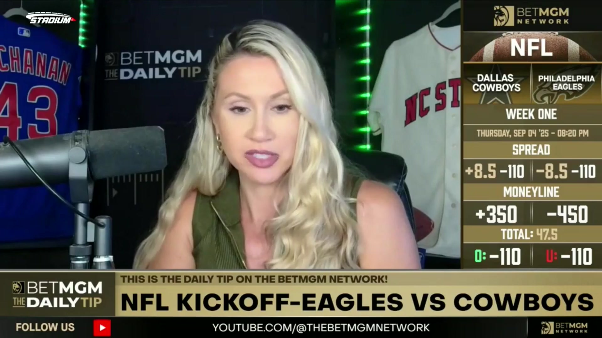 'Video thumbnail for What Are Some Player Props To Look at for Cowboys at Eagles?'