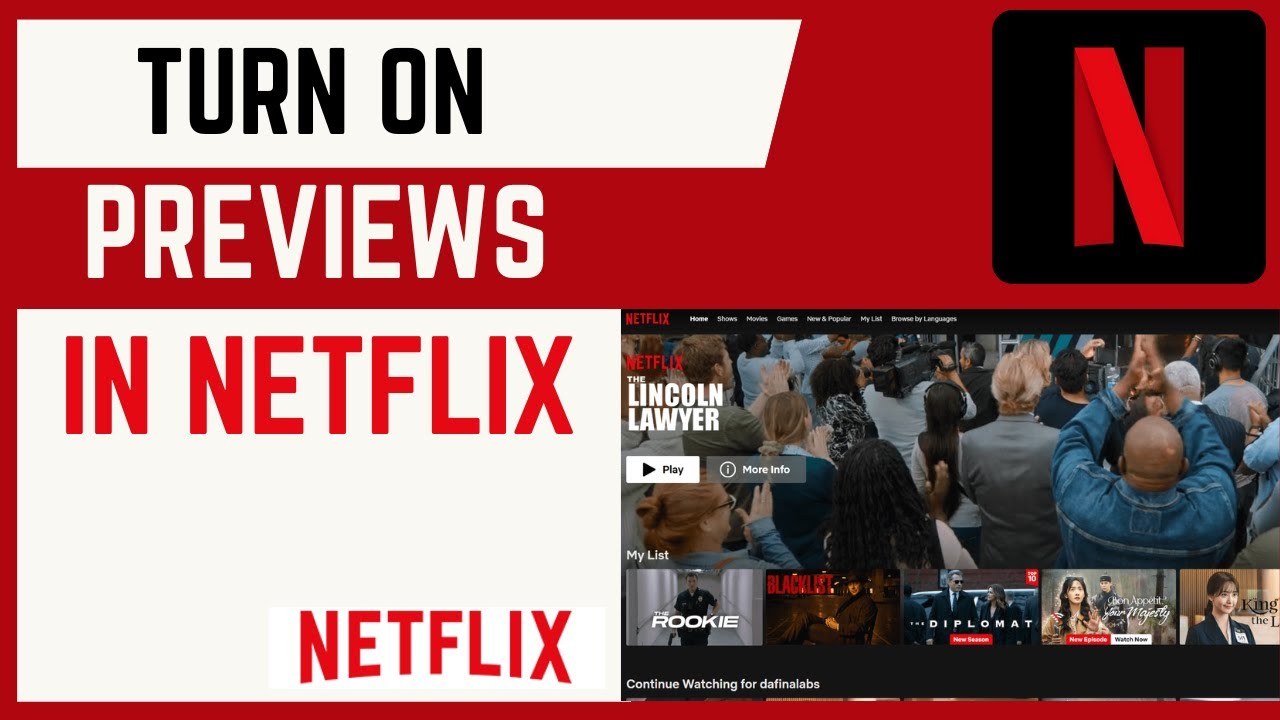 Video thumbnail for How To Turn On Videos Previews On Netflix