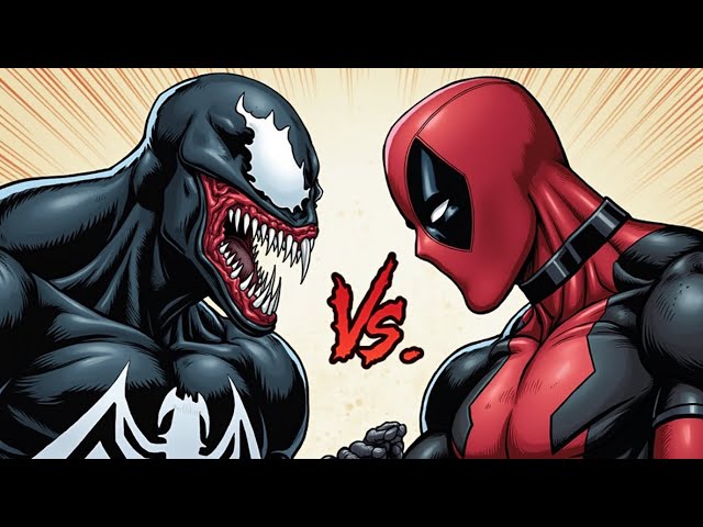 Video thumbnail for "Venom vs. Deadpool: Battle of the Unstoppable Anti-Heroes!" #marvel