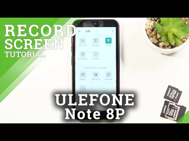 Video thumbnail for How to Record Screen on ULEFONE Note 8P – Use Screen Recorder
