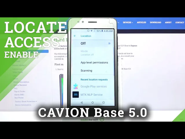 Video thumbnail for Turn Off Geolocation on CAVION Base 5.0 - Disable Location Mode