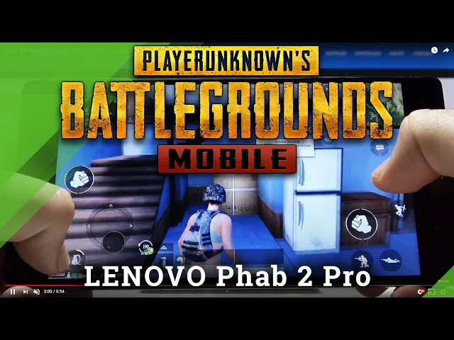 Video thumbnail for PubG Gameplay on Lenovo Phab 2 Pro – FPS Checkup / Game Test