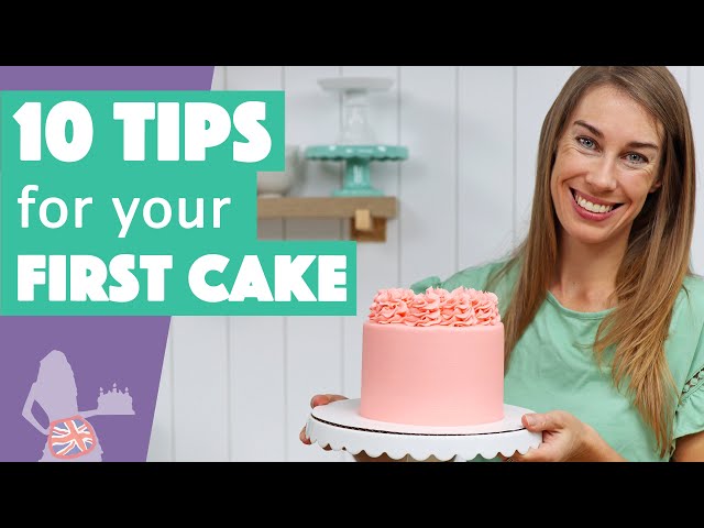 Video thumbnail for 10 Tips for your First Cake