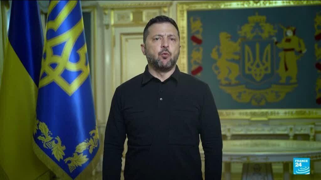 Video thumbnail for ‘The sky is for drones’: Zelensky warns Russian skies unsafe for airlines