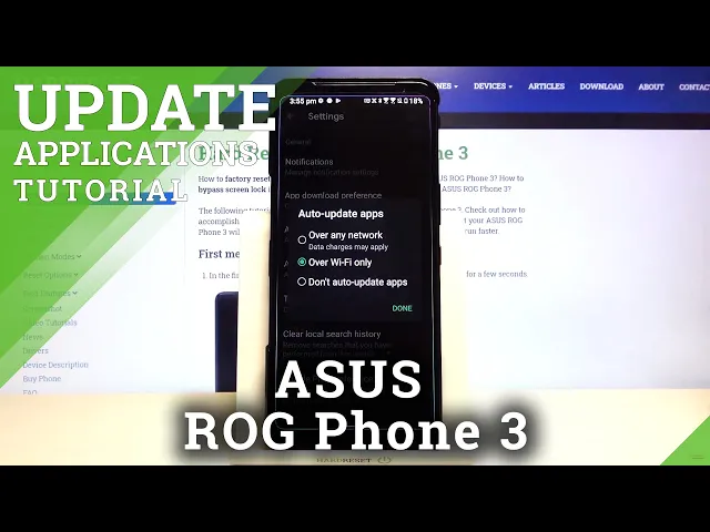 Video thumbnail for How to Stop Auto Update Apps in ASUS ROG Phone 3?