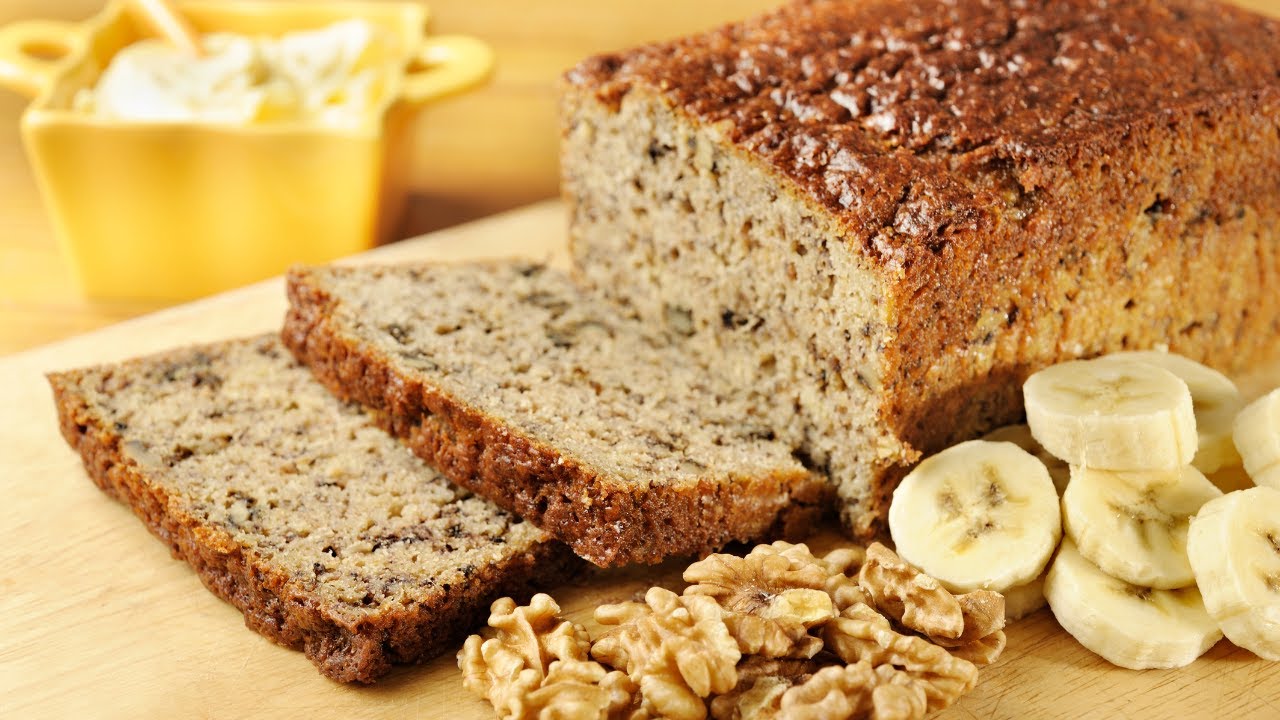 'Video thumbnail for Low Carb Banana Bread Recipe : video blog'