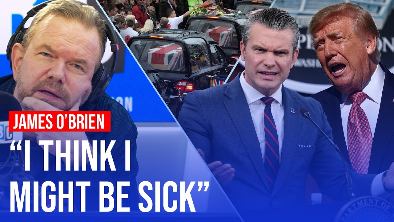 Video thumbnail for James O'Brien's 'blood boils' as US diminishes UK's role in Afghanistan
