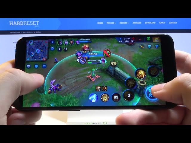 Video thumbnail for Heroes Arena Gameplay on Motorola E6 Play – Check Gaming Abilities