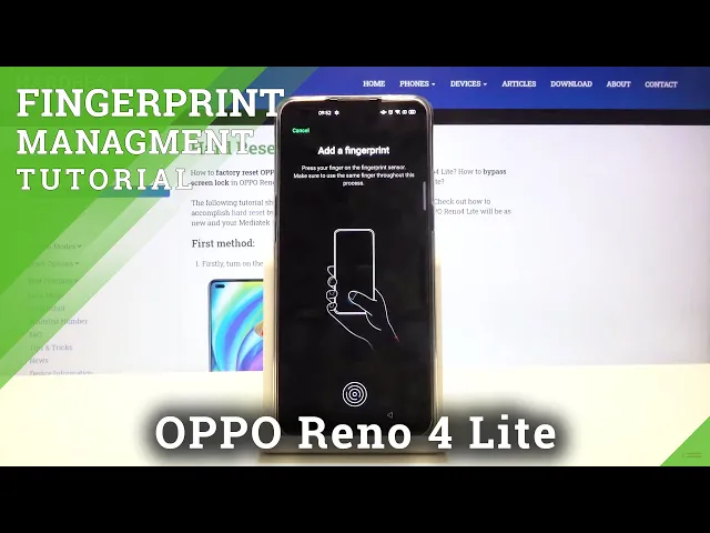 Video thumbnail for How to Add Fingerprint to OPPO Reno 4 Lite – Lock Device with Fingerprint