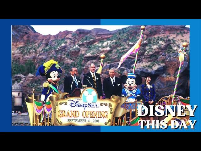 Video thumbnail for Tokyo DisneySea Grand Opening | DISNEY THIS DAY | September 4, 2001