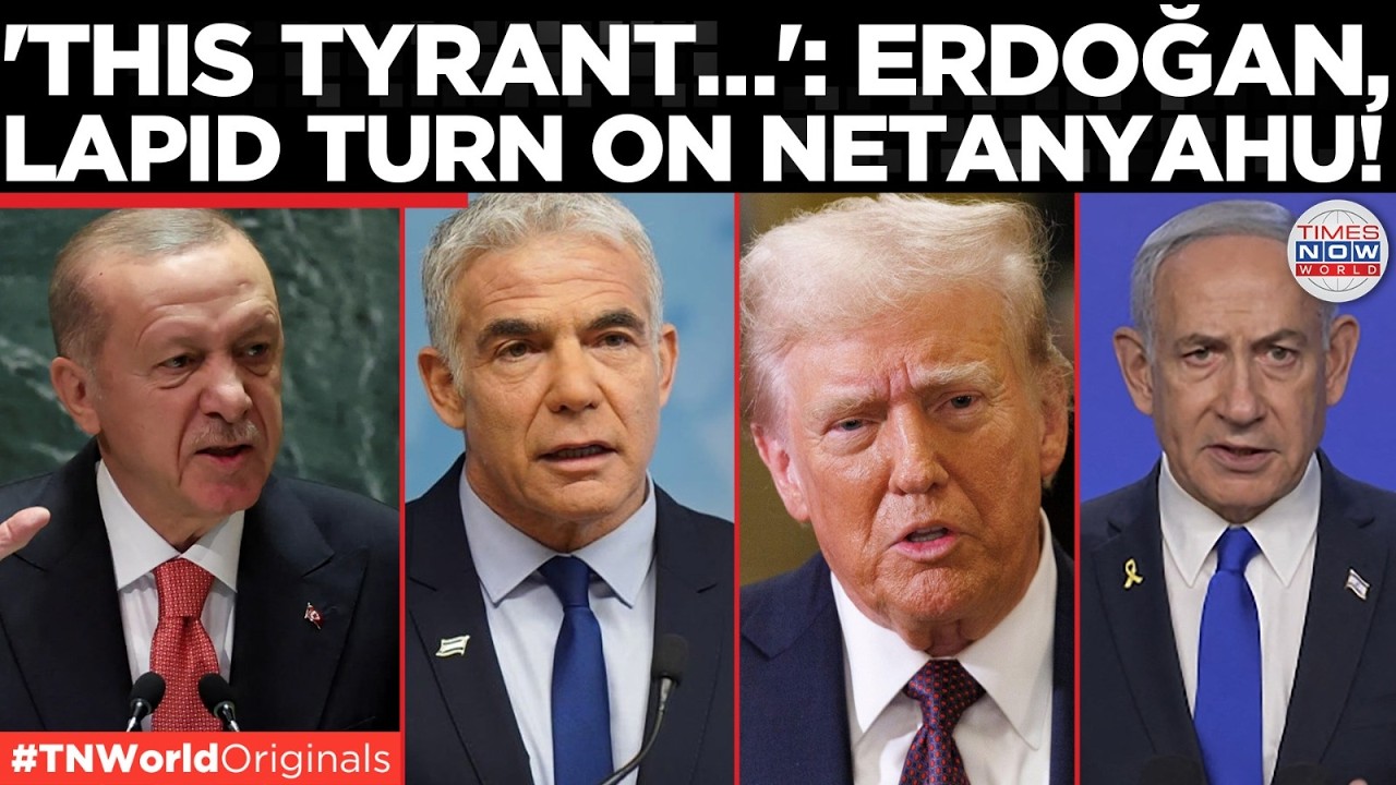 Video thumbnail for ERDOĞAN BLASTS BIBI: Calls Netanyahu ‘Tyrant’; Lapid Warns Israel Facing Another War 2026-05-28 03:35