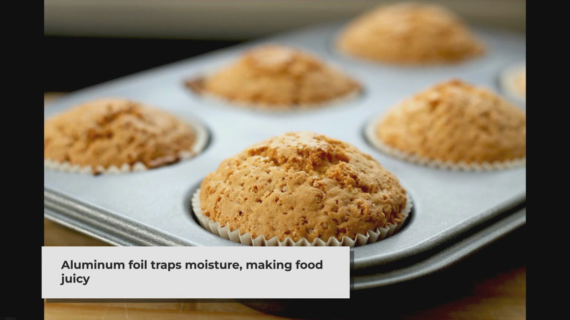 Video thumbnail for Does covering food with foil make it cook faster?