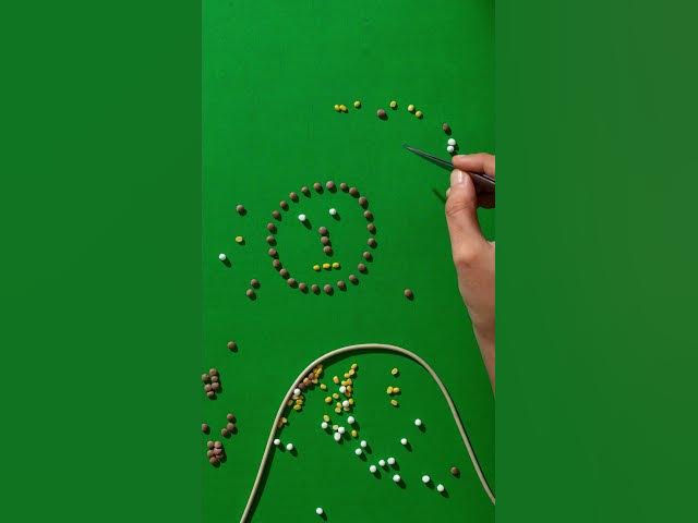 Video thumbnail for Lentil Food Art Journaling for Stress Relief. #mindfulart #arttutorial #lentilart