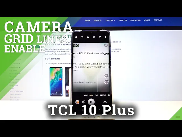 Video thumbnail for How to Enable Camera Grid Lines in TCL 10 Plus – Find Helper Lines Option