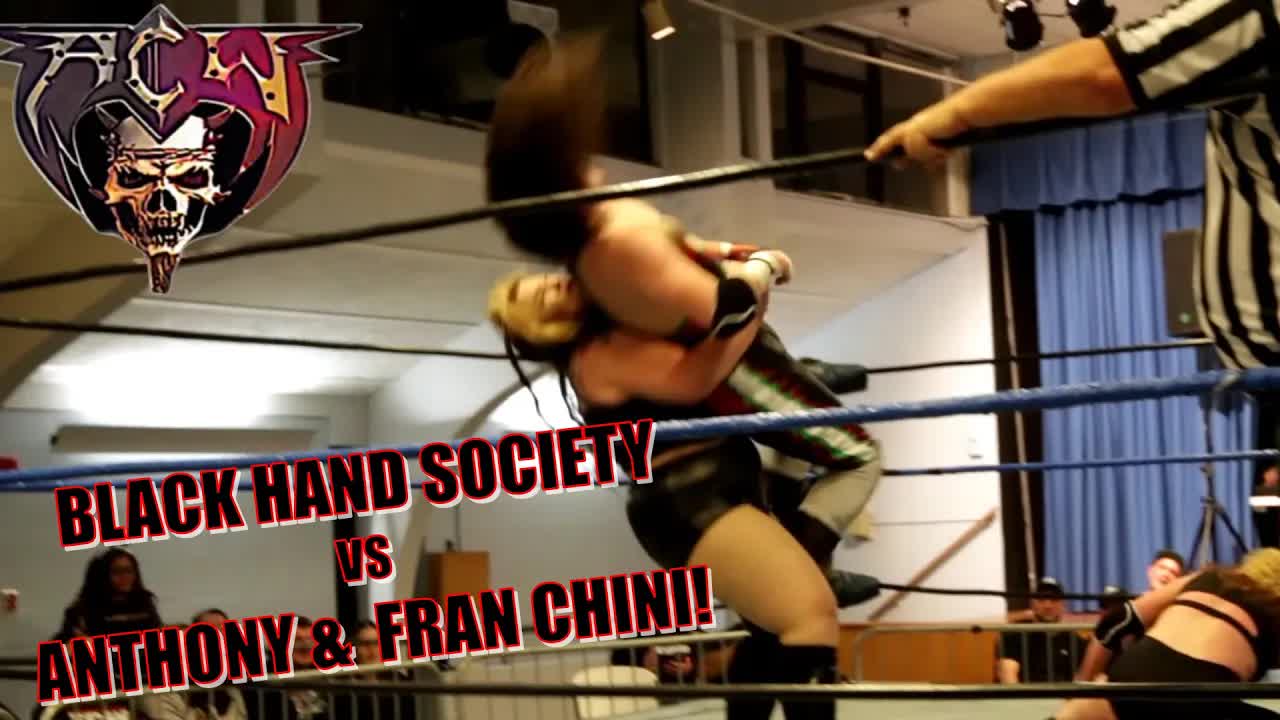 Video thumbnail for Black Hand Society vs Anthony & Fran Chini! ACW Equinox XXVI!