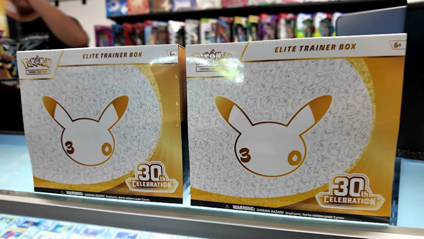 Video thumbnail for NJ Pokémon fans line up for new card set to celebrate 30th anniversary