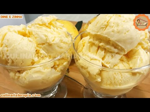 'Video thumbnail for SORVETE DE MARACUJÁ NATURAL DA FRUTA SUPER CREMOSO, RENDE 4 LITROS DO MELHOR SORVETE DE MARACUJÁ'