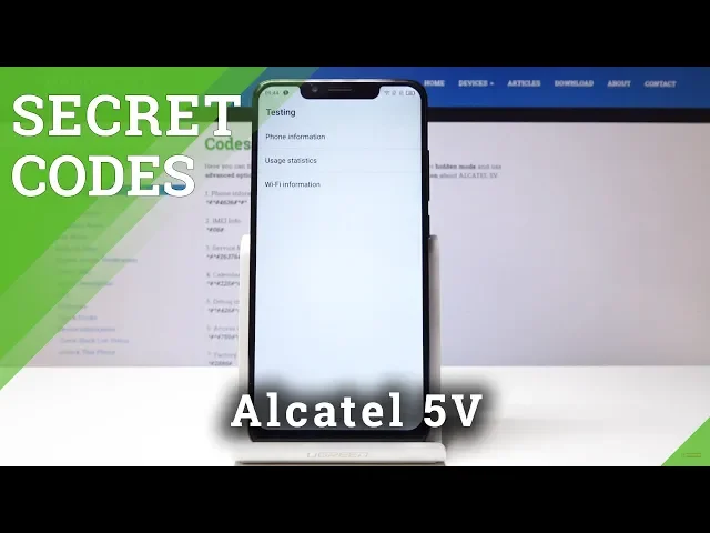 Video thumbnail for CODES ALCATEL 5V - Secret Menu / Alcatel Hidden Mode