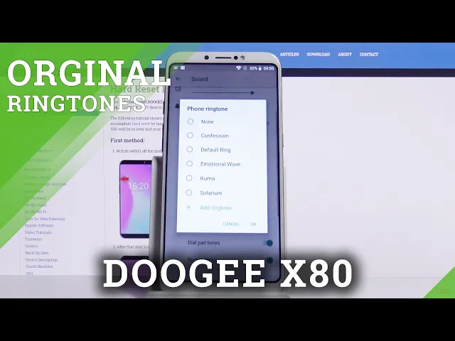 Video thumbnail for How to Change Ringtone in DOOGEE X80 – Set Up Ringtone