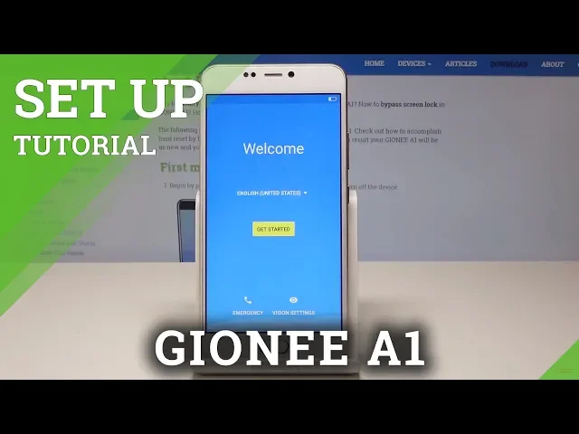Video thumbnail for SET UP GIONEE A1 - Activation & Configuration Process