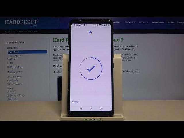 Video thumbnail for How to Switch On Hey Google in ASUS ROG Phone 3?