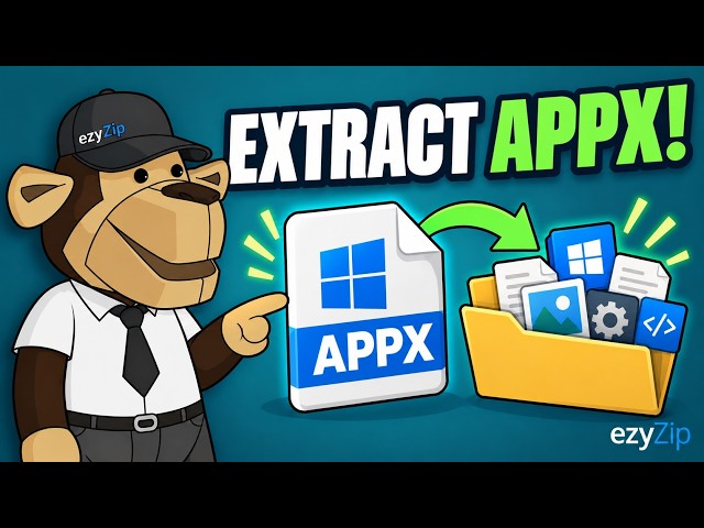 Video thumbnail for 📦 How to Extract APPX Files Online Free | No Software Installation Required