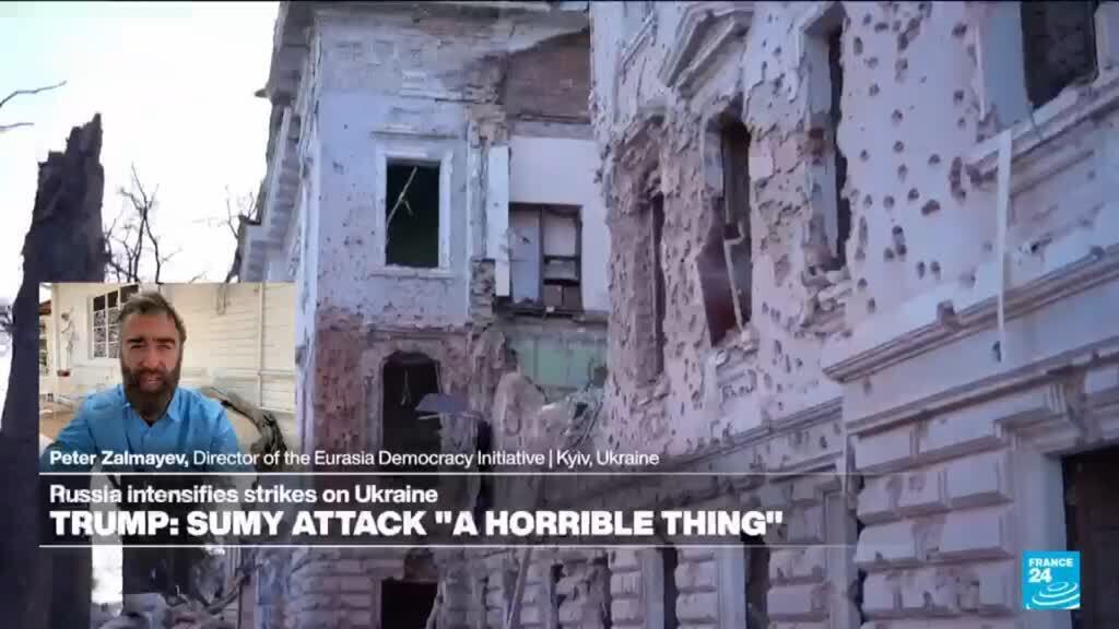 Video thumbnail for Sanctions a 'fools errand': 'Putin not beholden to ceasefire agreements, economy remains resiliant'