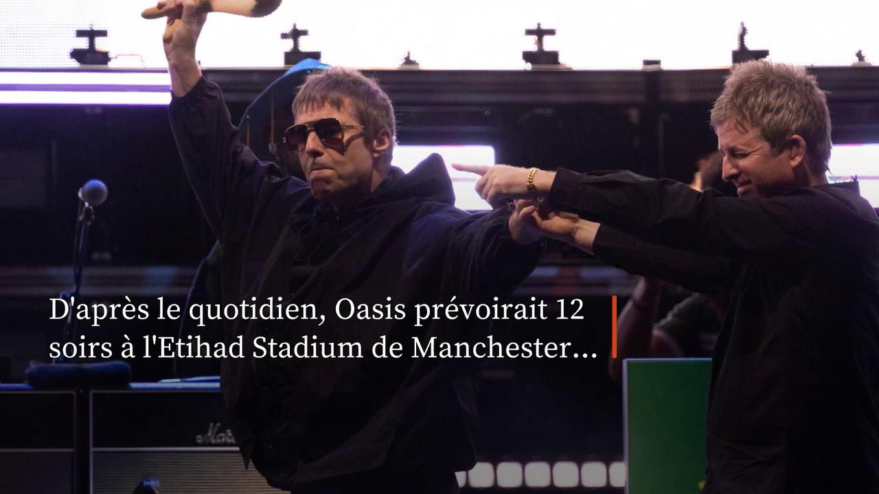 Video thumbnail for La rumeur d'une tournée d'Oasis en Europe devient persistante.