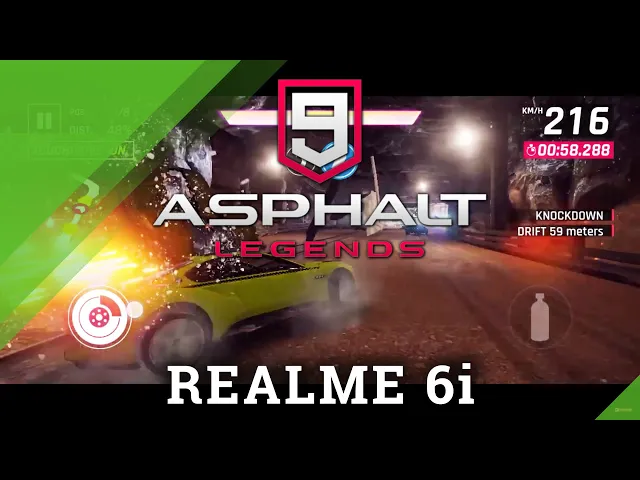 Video thumbnail for Realme 6i - Asphalt 9 (Screen Recording) | How Asphalt 9 works on Realme Phone?