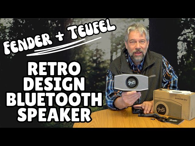 Video thumbnail for Rock On with the Fender x Teufel Rockster Go 2 Bluetooth Speaker