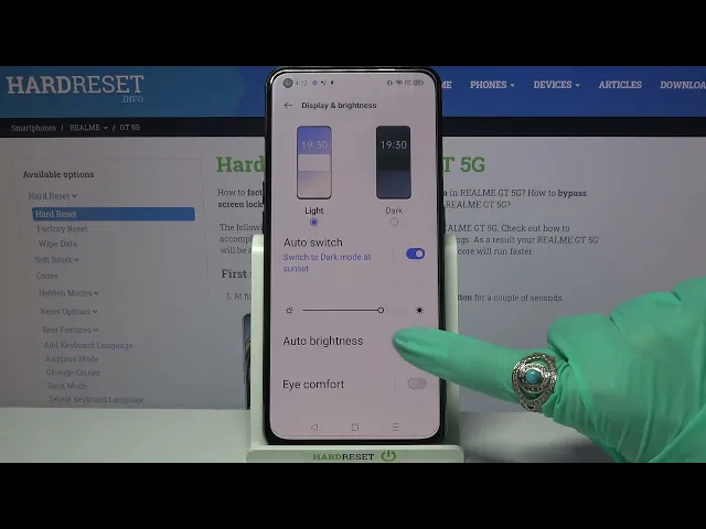 Video thumbnail for How to Activate Adaptive Brightness in Realme GT 5G - Change Brightness Level Automatically