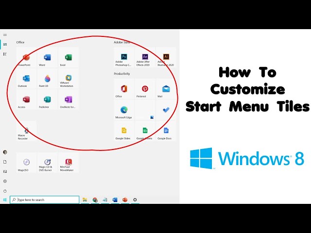video of: How to Arrange Start Menu Tiles in Windows 8.1 Tutorial | Start Menu Customization