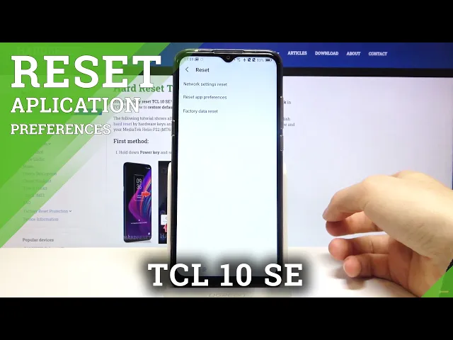 Video thumbnail for How to Reset App Preferences on TCL 10 SE – Restore App Settings