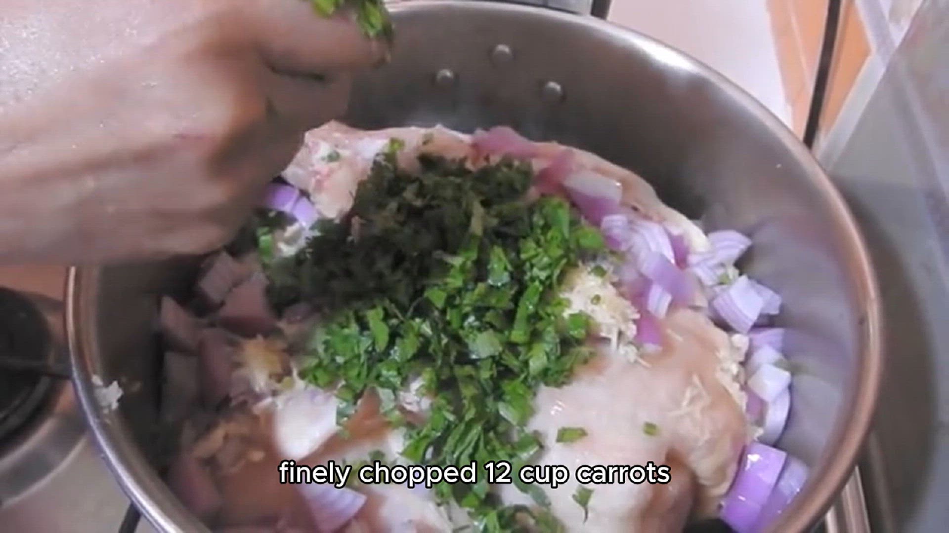 Video thumbnail for Vegetable dumplings